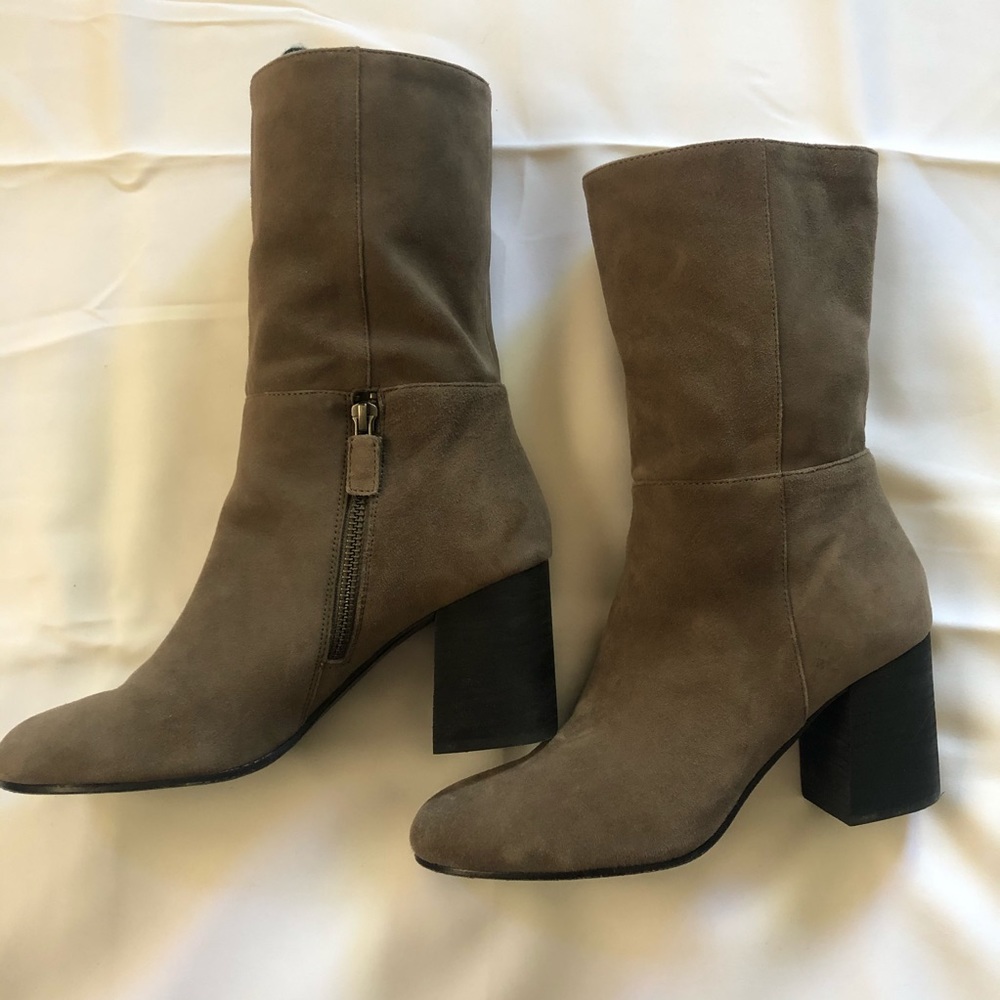 EILEEN FISHER SUEDE BOOTS
